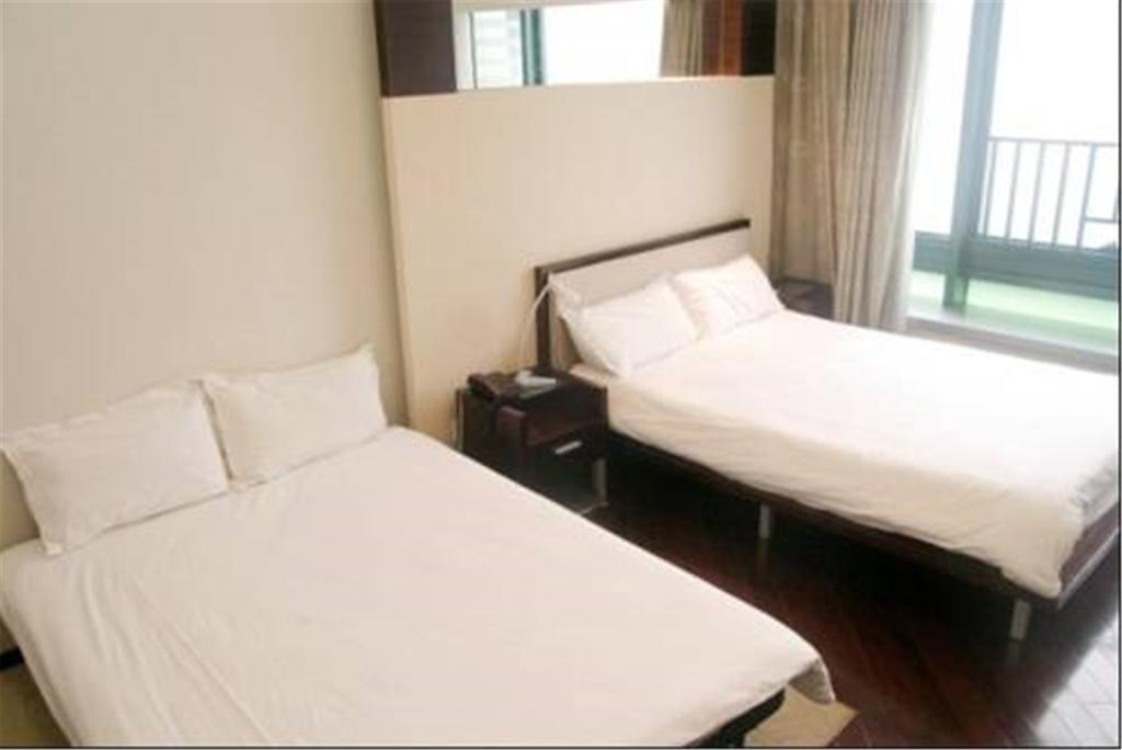 Shanghai Skiline World Union Service Apartment Экстерьер фото