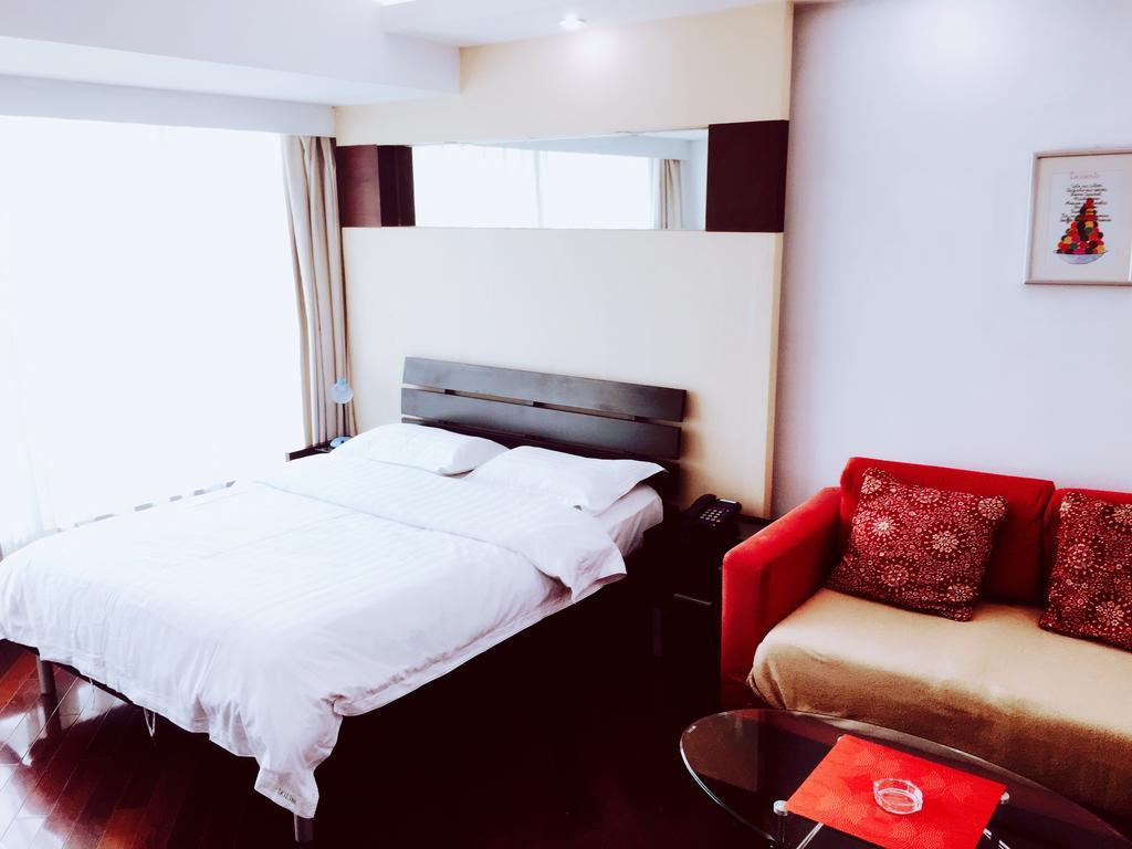 Shanghai Skiline World Union Service Apartment Экстерьер фото