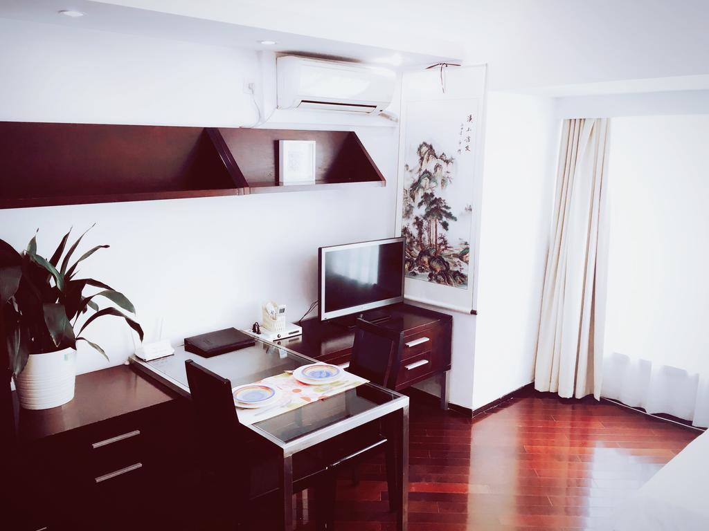 Shanghai Skiline World Union Service Apartment Экстерьер фото